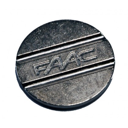 Faac 27mm diameter double groove tokens 