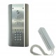 AES Slim CL-ASK wired stainless steel audio intercom system with keypad and wired handset