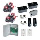 Faac S800 SBW 24Vdc underground double kit for swing gates up to 4m