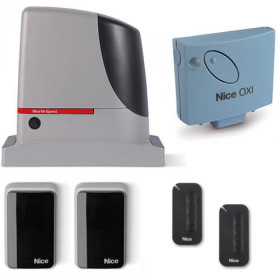 Nice RUN400KIT HS 24Vdc high speed sliding kit for gate up to 400Kg
