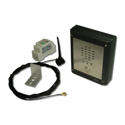 Videx GSMVRK 4G Vandal Resistant GSM Flush Mount 1 to 10 Buttons Audio Intercom Kit