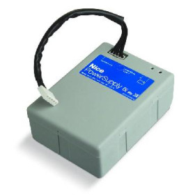 Nice PS124 24Vdc rechargeable battery with integrated charger