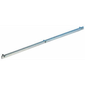 Chameleon RI.M4F sliding gate galvanized steel rack with slots and screws